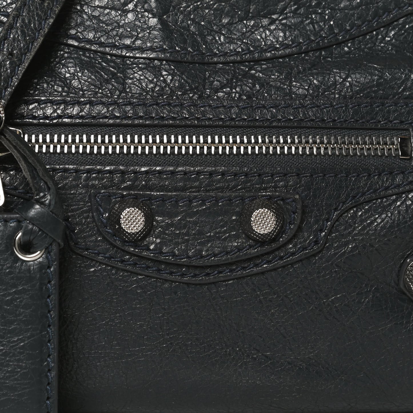 Agneau Giant 12 Silver Hardware Hip Anthracite
