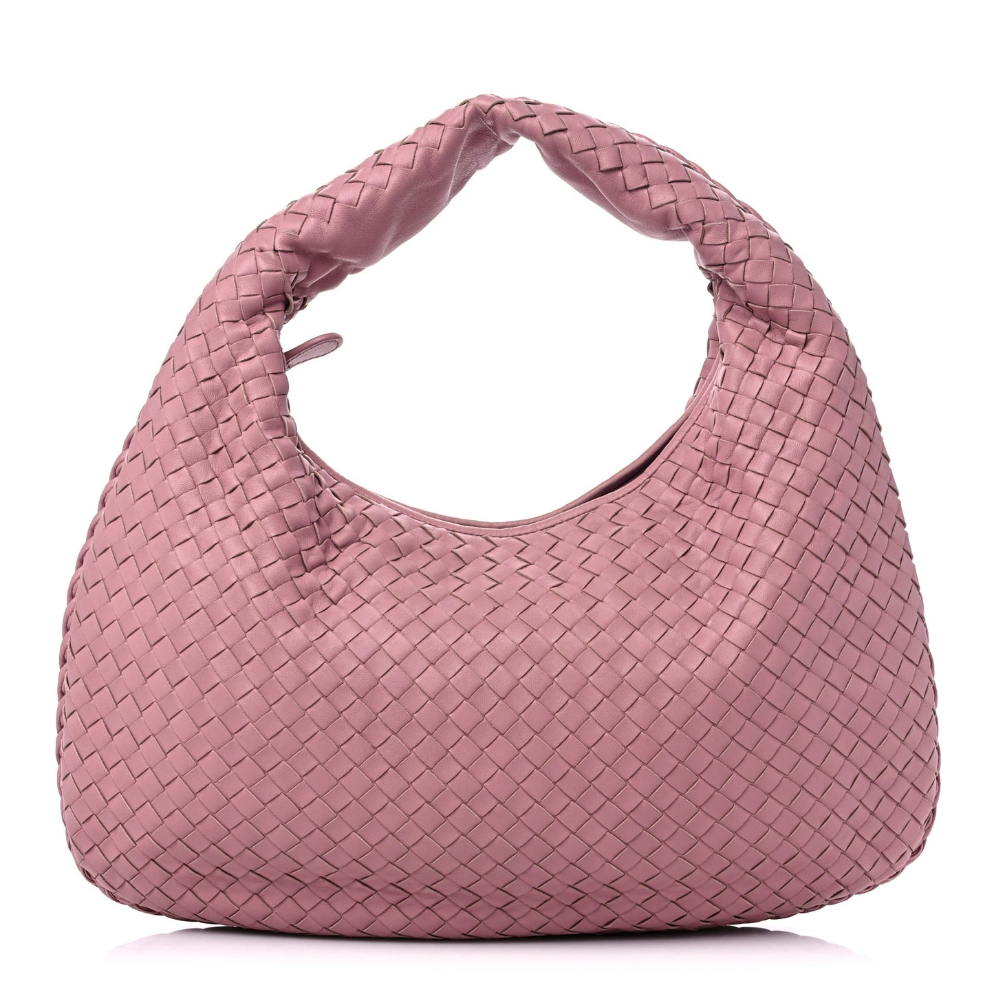 Nappa Intrecciato Medium Veneta Hobo Glicine