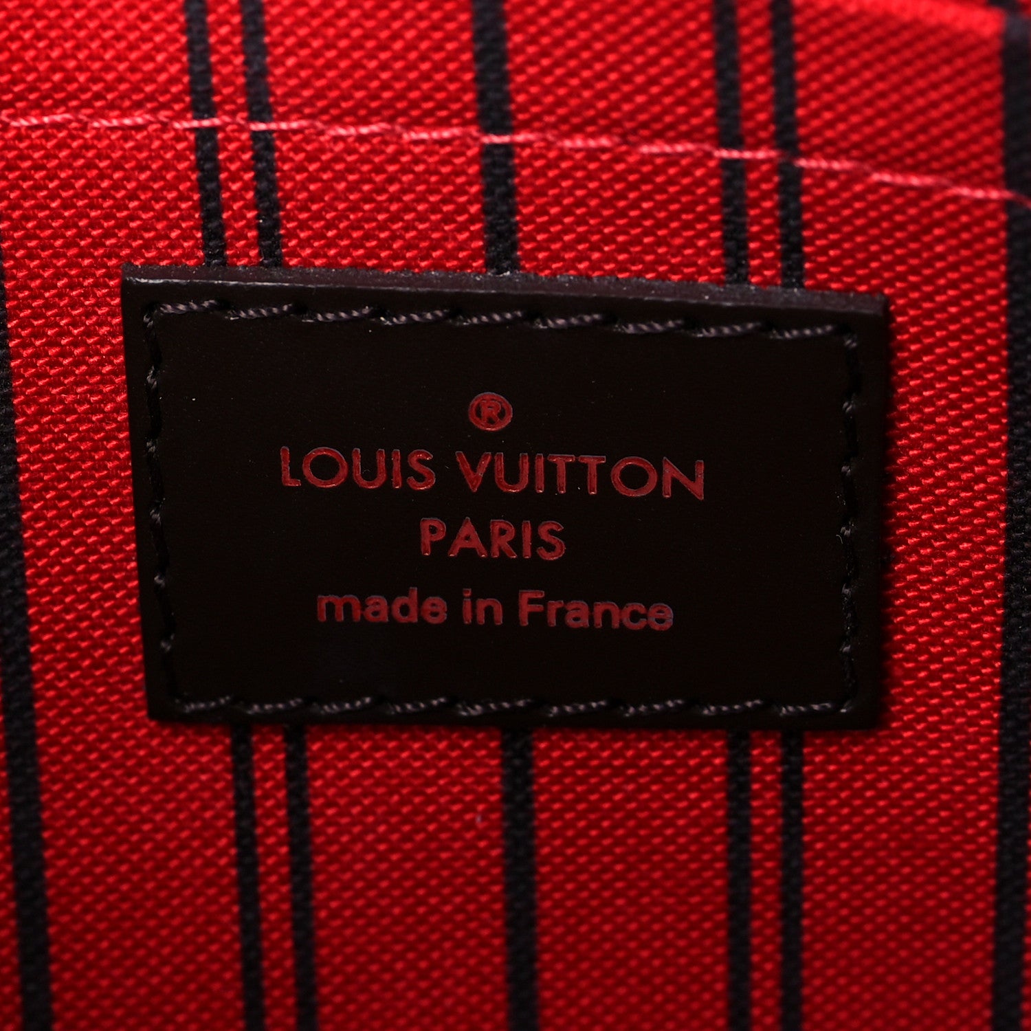 Louis Vuitton Damier Ebene Neverfull MM GM Pochette 6 of 11