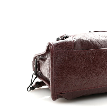Balenciaga Agneau Arena Classic Hardware Small Le City Dark Burgundy 8 of 9