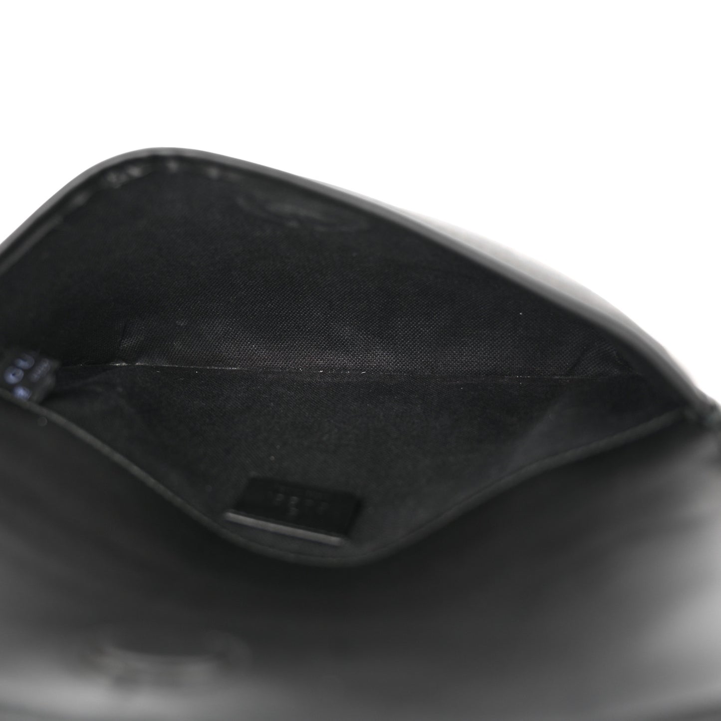 GG Supreme Monogram Web Slim Belt Bag Black Grey