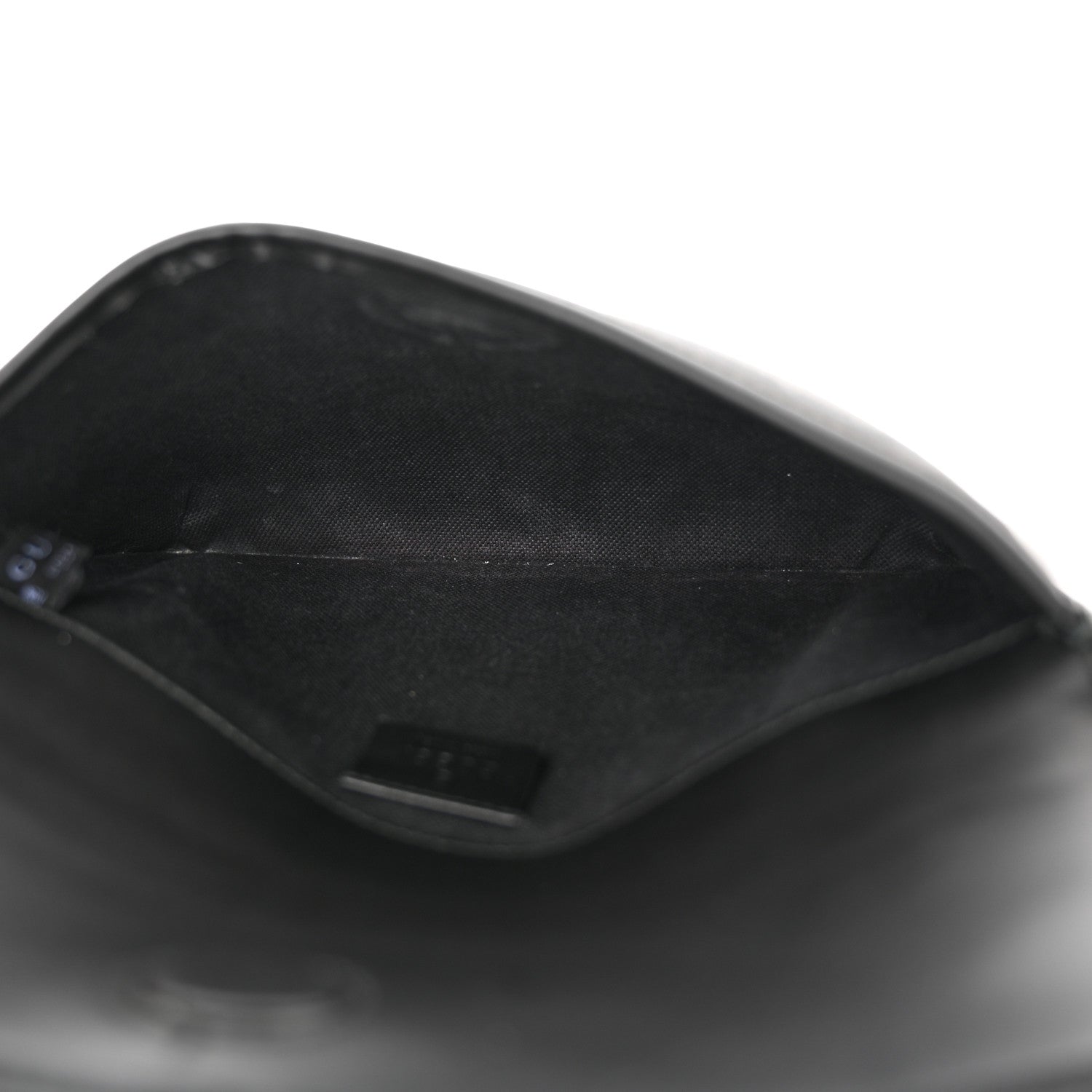 Gucci GG Supreme Monogram Web Slim Belt Bag Black Grey 5 of 19