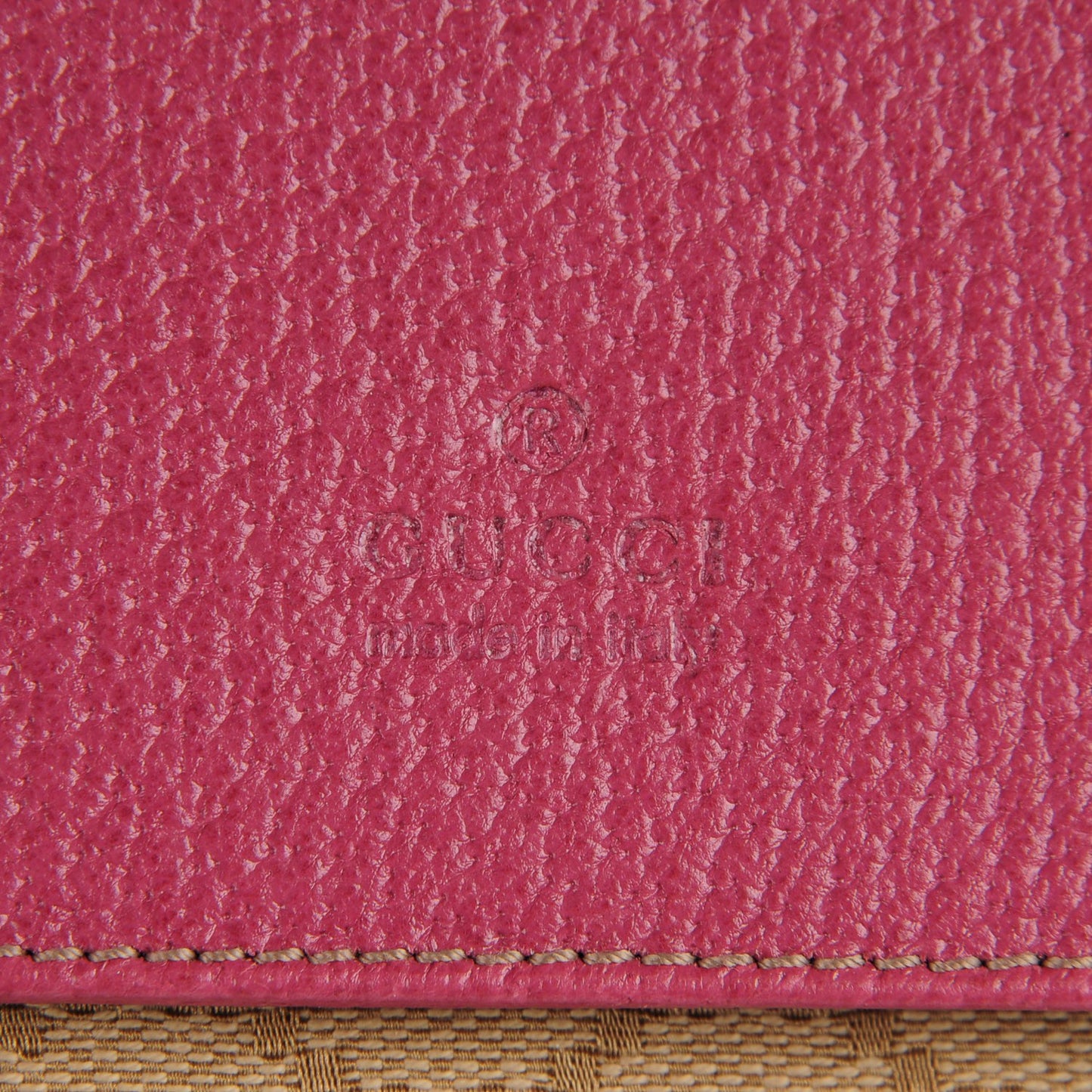 GG Monogram Web Double Pocket Belt Bag Pink