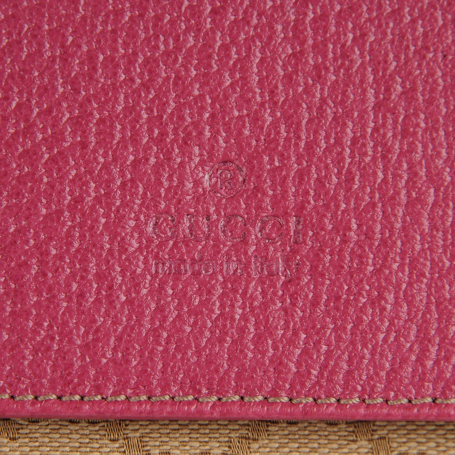 Gucci GG Monogram Web Double Pocket Belt Bag Pink 5 of 8