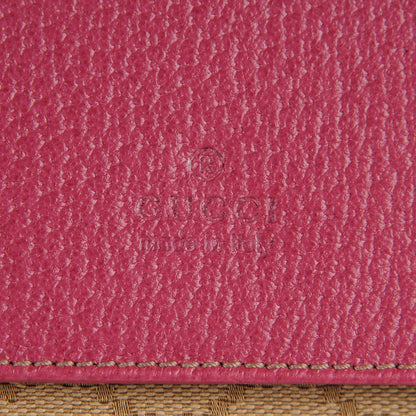 Gucci GG Monogram Web Double Pocket Belt Bag Pink 5 of 8