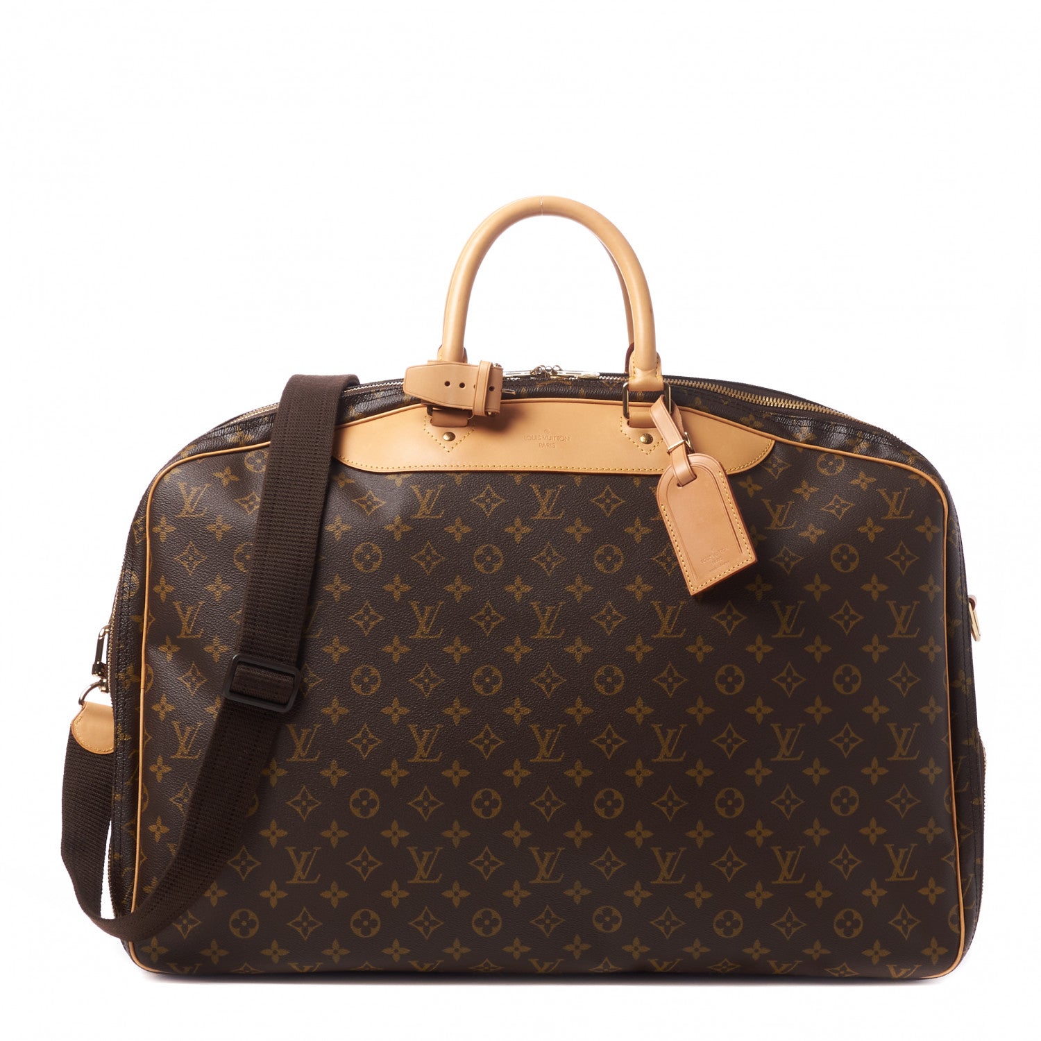Louis Vuitton Monogram Alize 2 Compartment Luggage Travel Bag 1 of 9