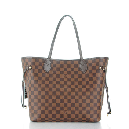 Louis Vuitton Damier Ebene Neo Neverfull MM Rose Ballerine 3 of 9