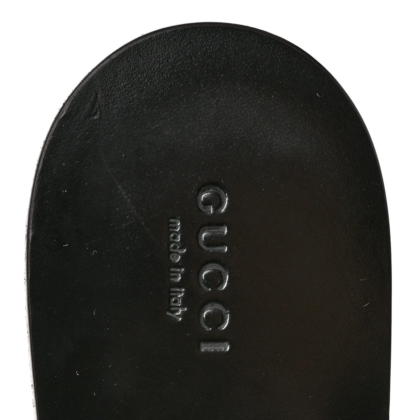 Calfskin GG Marmont Thong Sandals 40 Black