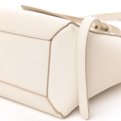 Celine Grained Calfskin Micro Belt Bag White 11 of 13