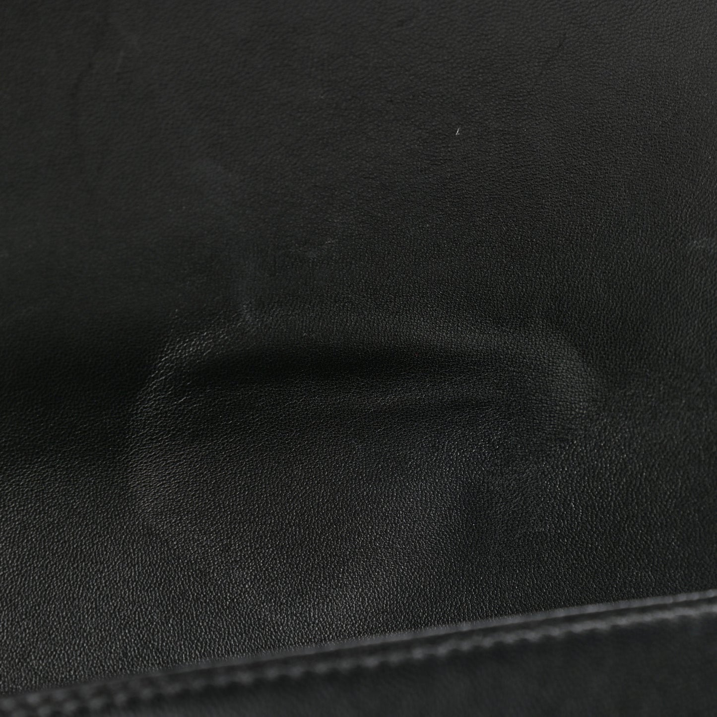 Lambskin Quilted Medium Boy Flap Black