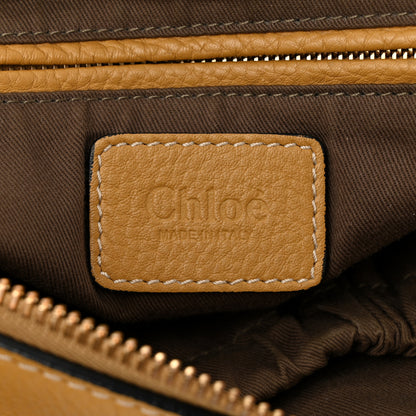 Chloe Calfskin Medium Marcie Satchel Sand Shell 6 of 14