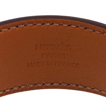 Hermes Swift Collier de Chien CDC 24 Bracelet T2 Rose Azalee 4 of 5