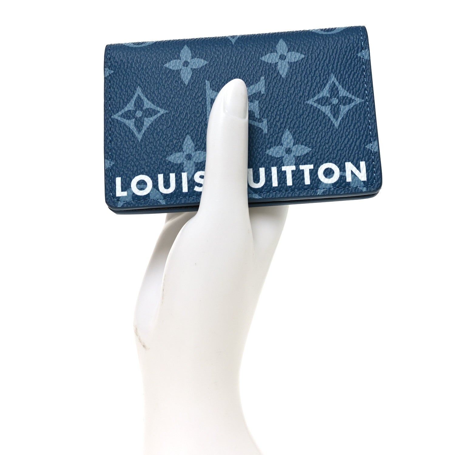 Louis Vuitton Monogram Pocket Organizer NM Atlantic Blue 1874182