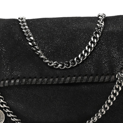 Stella McCartney Shaggy Deer Mini Falabella Crossbody Bag Black 8 of 10