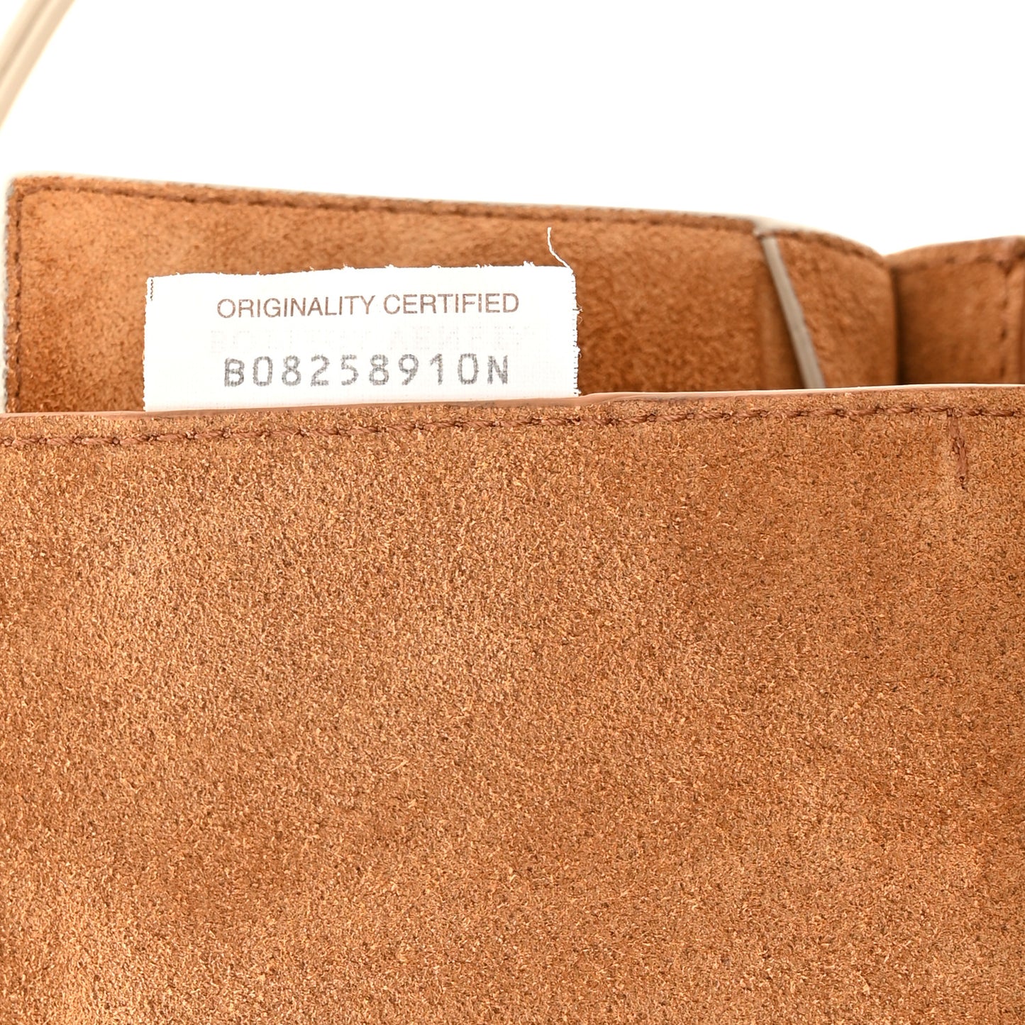 French Calfskin Maxi Intrecciato Small Arco Bianco