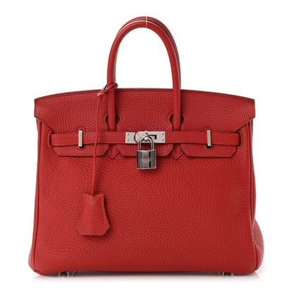 Hermes Togo Birkin 25 Rouge Garance 1 of 17