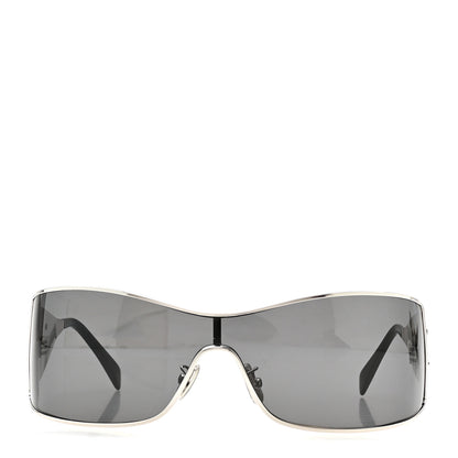 Celine Metal Triomphe Sunglasses CL40283U Silver Black 2 of 8