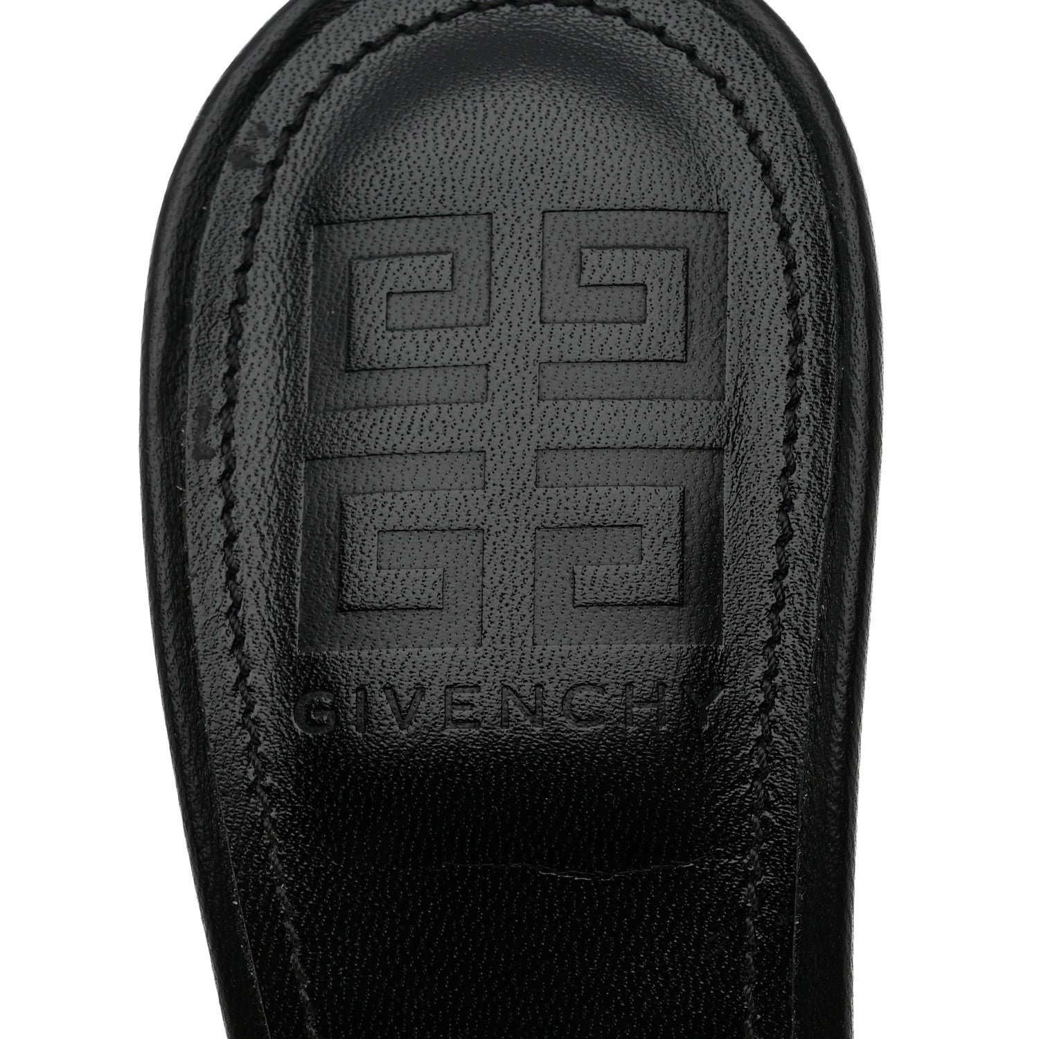 Givenchy Calfskin Thong-Strap Sandals Mules 39 Black 8 of 9