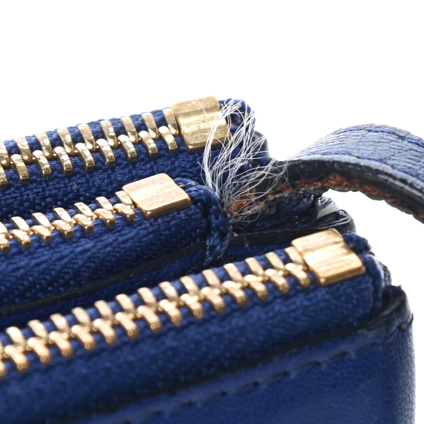 Lambskin Small Trio Crossbody Bag Electric Blue