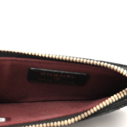 Chanel Caviar Quilted Flap Zip Card Holder Black 5 of 8