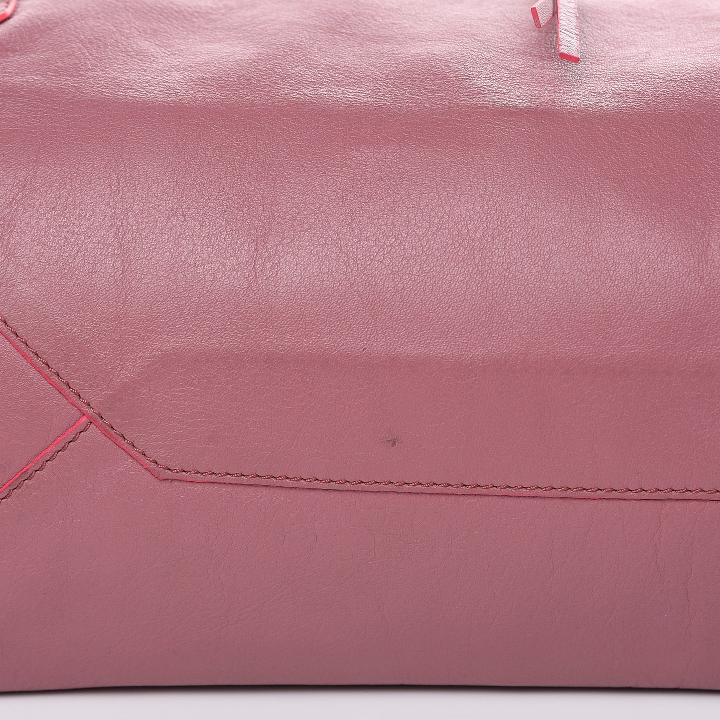 Veau Papier A4 Tote Rose Anglaise