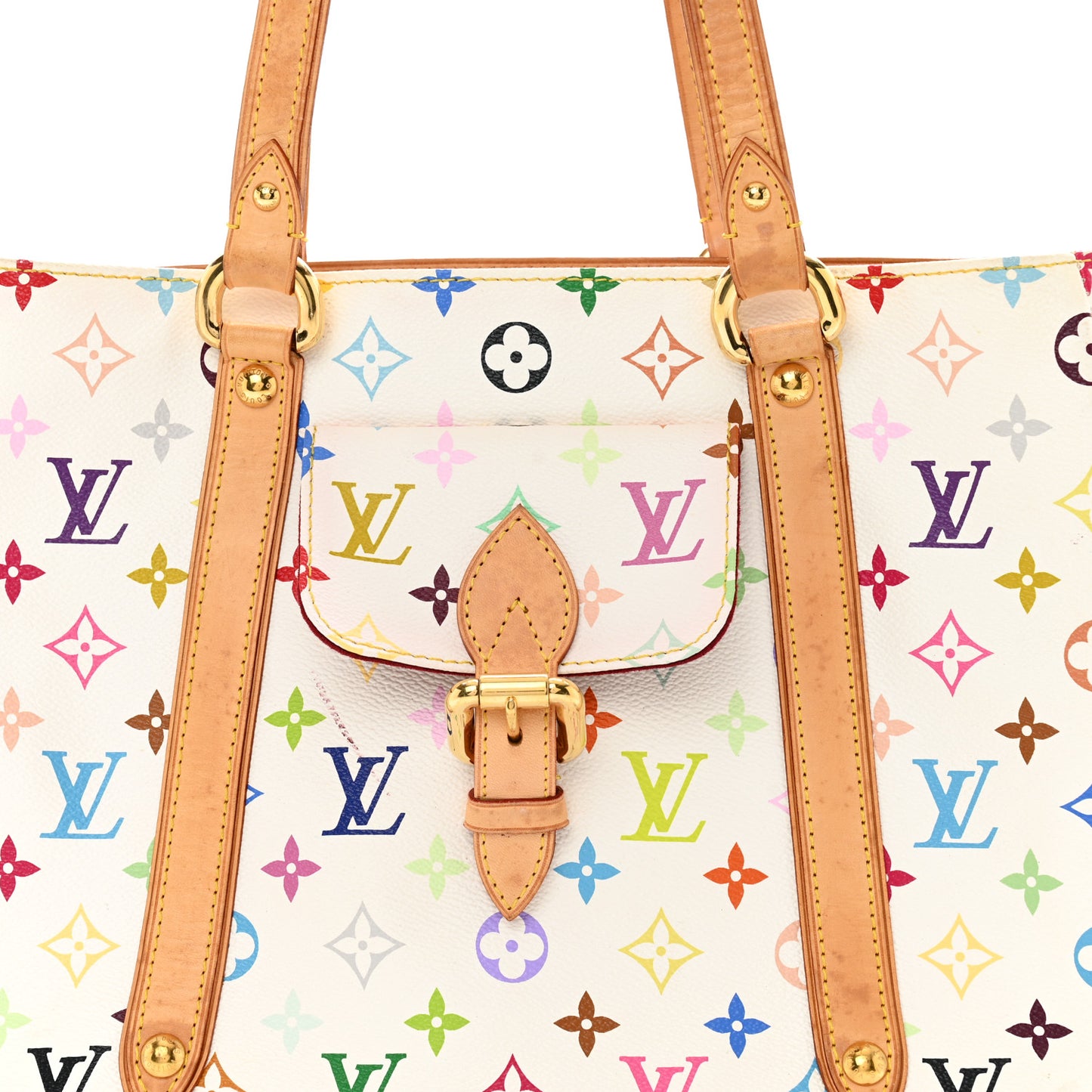 Monogram Multicolor Aurelia MM White
