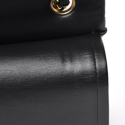 Chanel Lambskin Quilted Jumbo Double Flap Black 13 of 15
