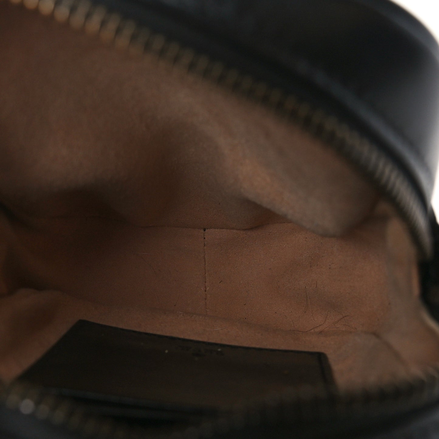 Calfskin Matelasse Mini GG Marmont Crossbody Bag Black