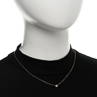 Cartier 18K Yellow Gold Diamond SM D'Amour Pendant Necklace 2 of 5