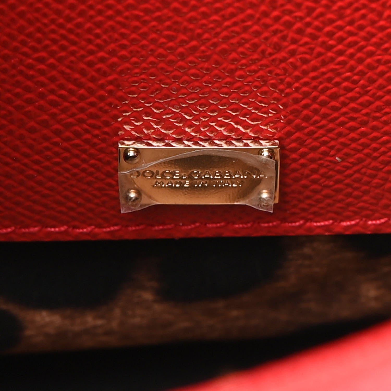 Dolce & Gabbana Dauphine Medium Miss Sicily Satchel Dark Red 6 of 8