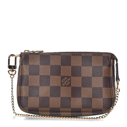 Louis Vuitton Damier Ebene Mini Pochette Accessories 1 of 7
