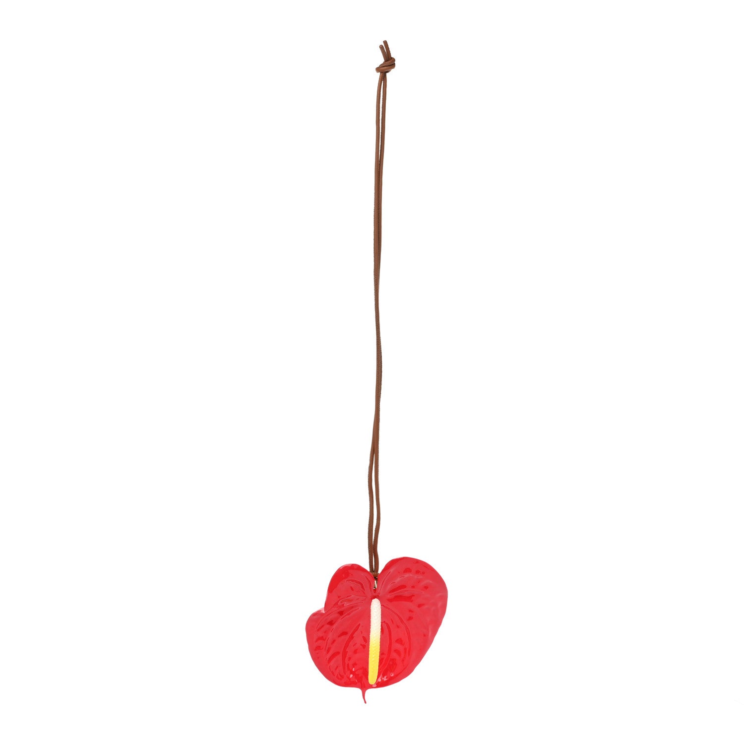 Loewe Calfskin Anthurium Charm Red 1 of 3