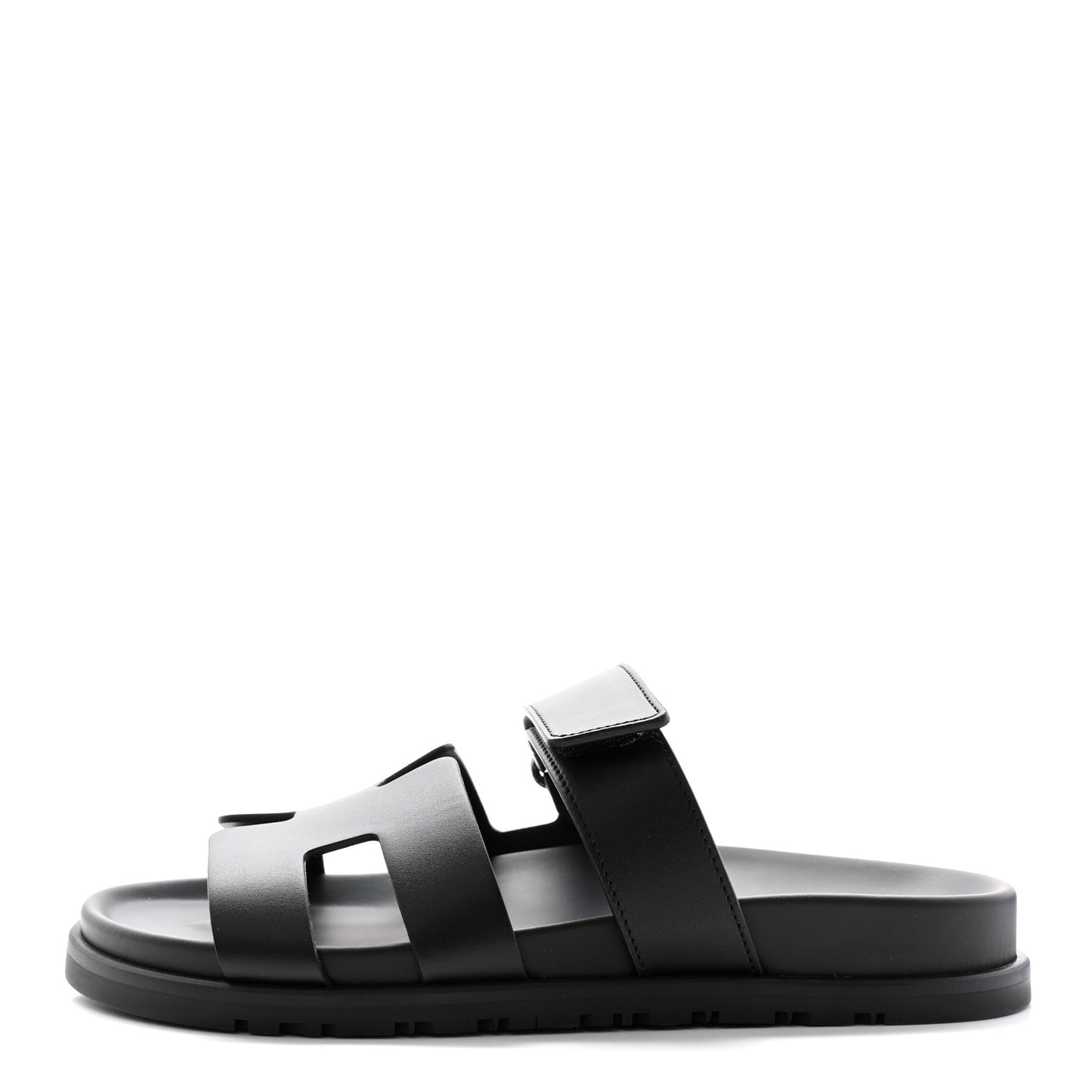 Calfskin Womens Chypre Sandals 37 Black