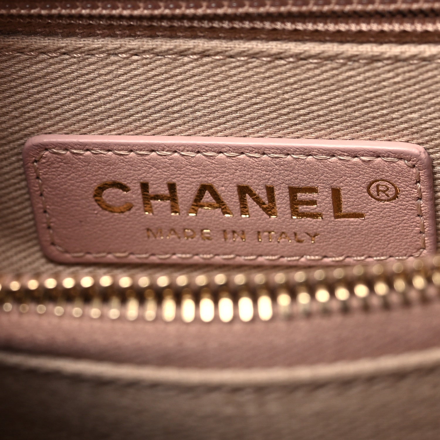 Chanel Caviar Quilted Small Coco Handle Flap Beige 6 of 10