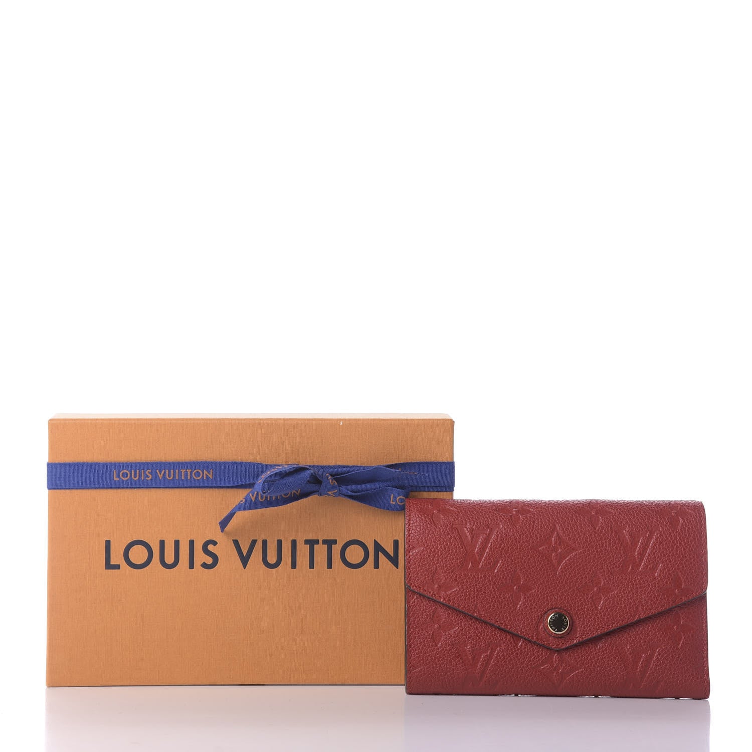 Louis Vuitton Empreinte Compact Curieuse Wallet Cherry 12 of 12