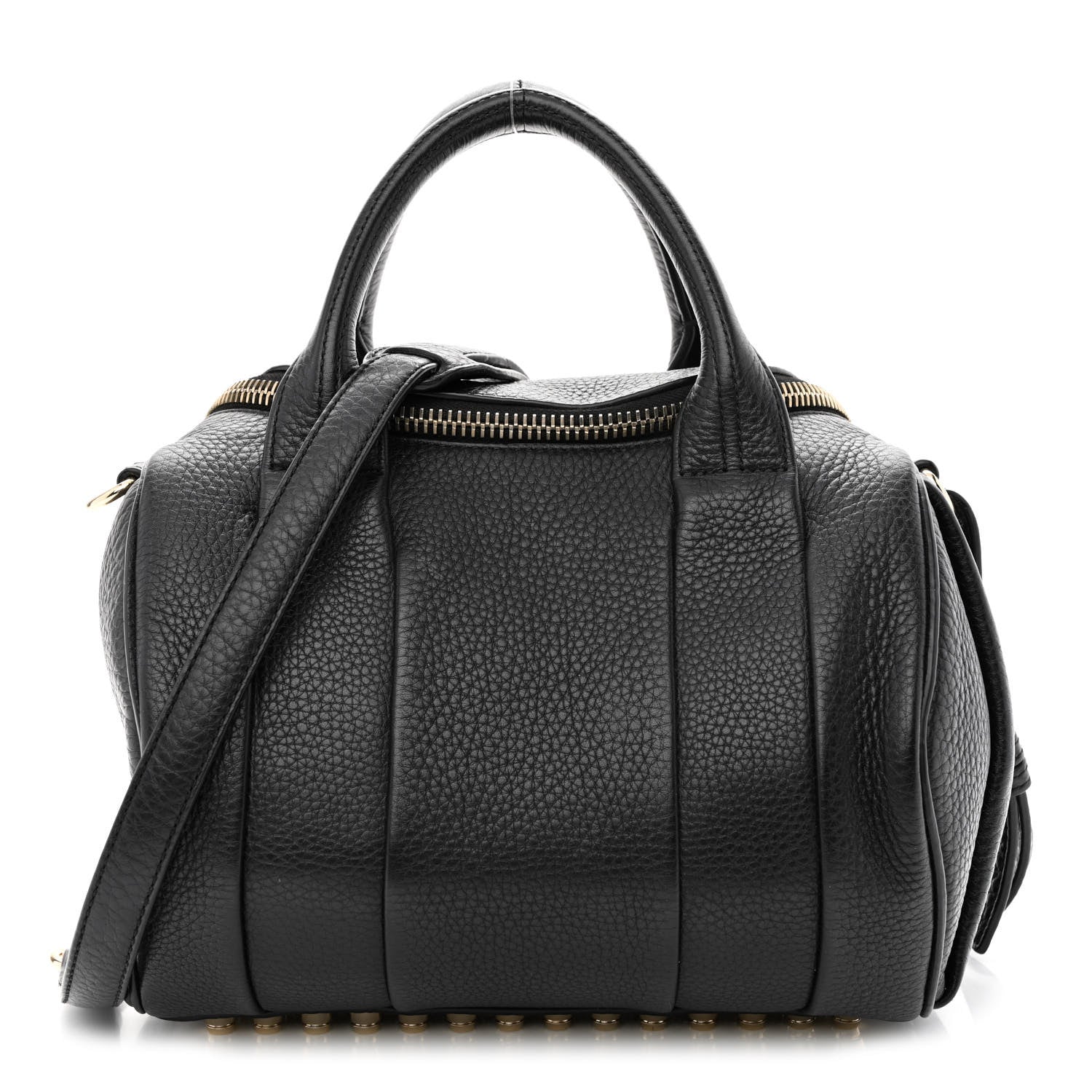 Alexander Wang Pebbled Lambskin Mini Rockie Black Pale Gold Hardware 1 of 10