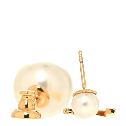 Christian Dior Pearl My ABCDior W Tribale Earring Gold 3 of 4
