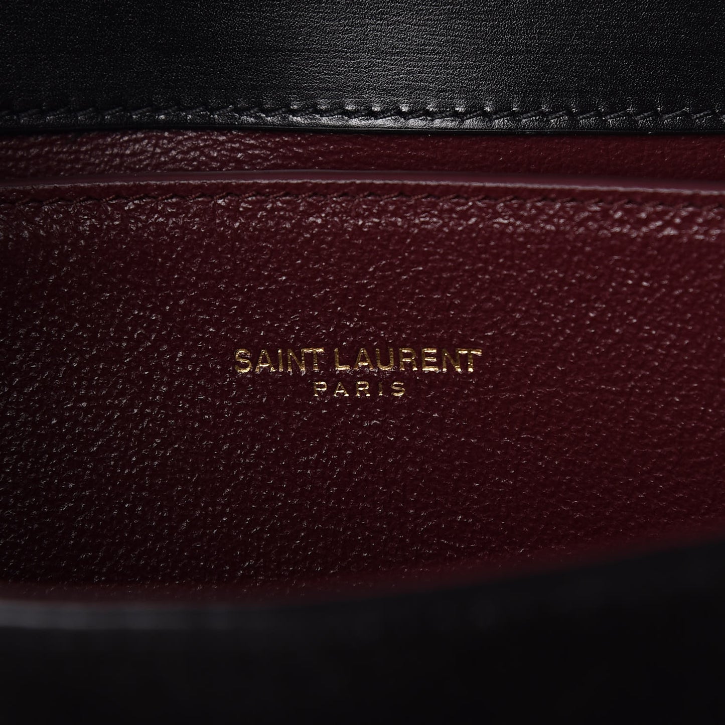 Kid Scamosciato Smooth Calfskin Medium Classic Monogram Cassandra Top Handle Black Rouge Legion