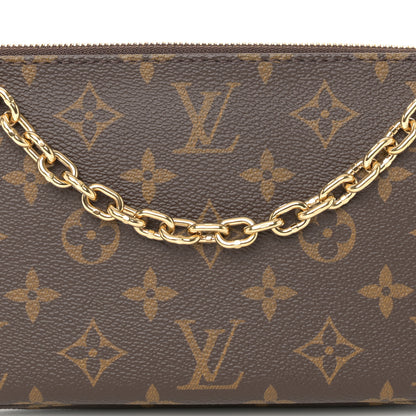 Louis Vuitton Monogram Chain Pochette Accessories 7 of 10