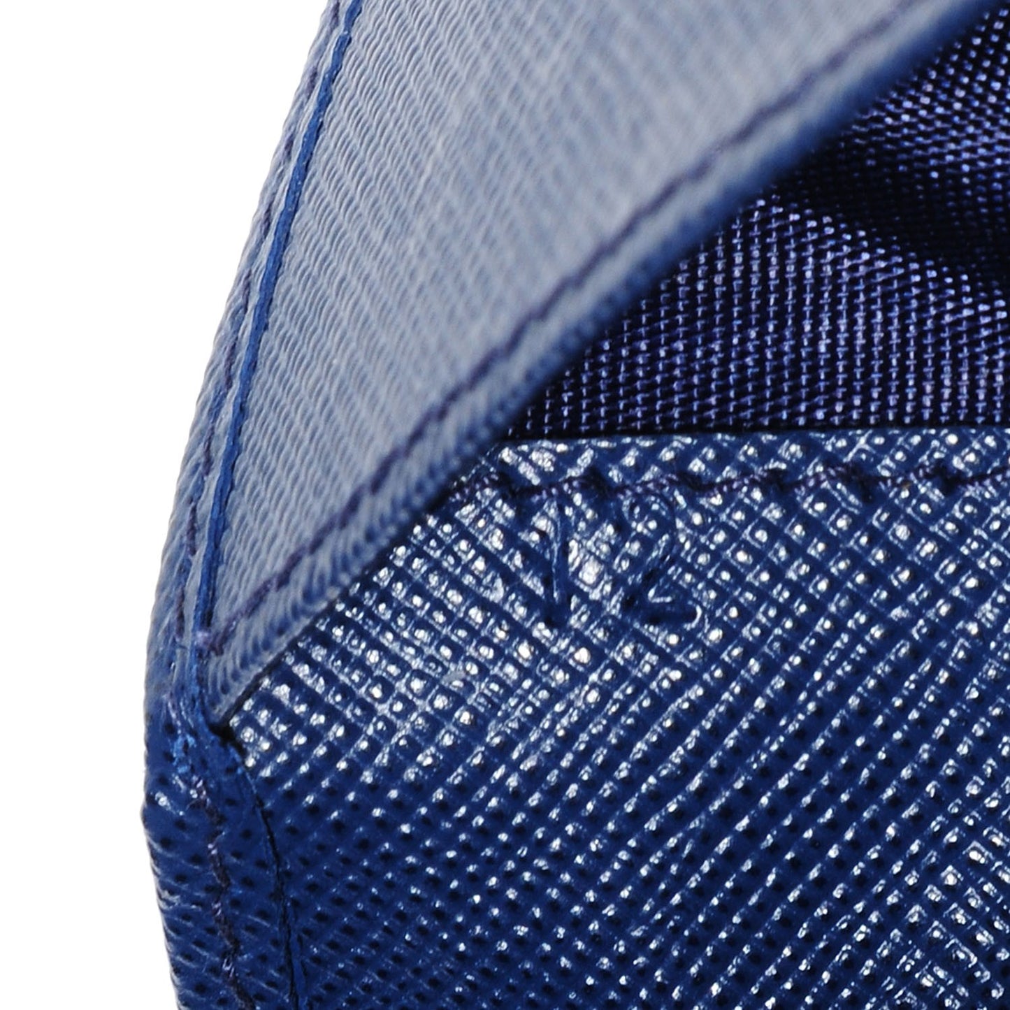 Saffiano Metal Flap Wallet Bleuette