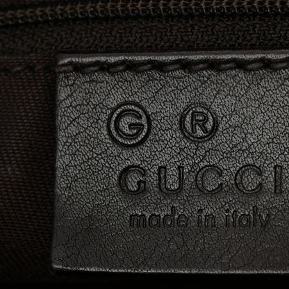 Gucci Monogram Medium New Britt Hobo Dark Brown 13 of 13