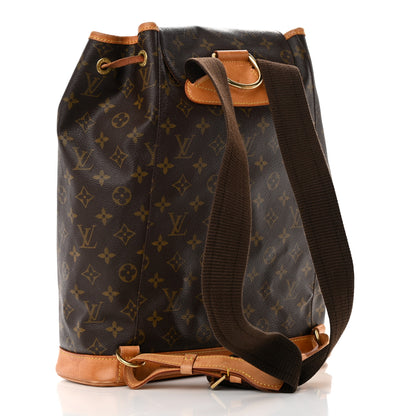 Louis Vuitton Monogram Montsouris GM Backpack 3 of 23