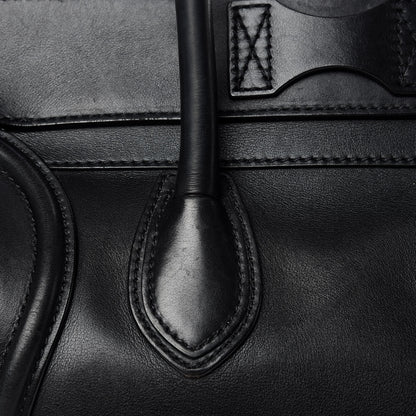 Celine Smooth Calfskin Mini Luggage Black 18 of 30