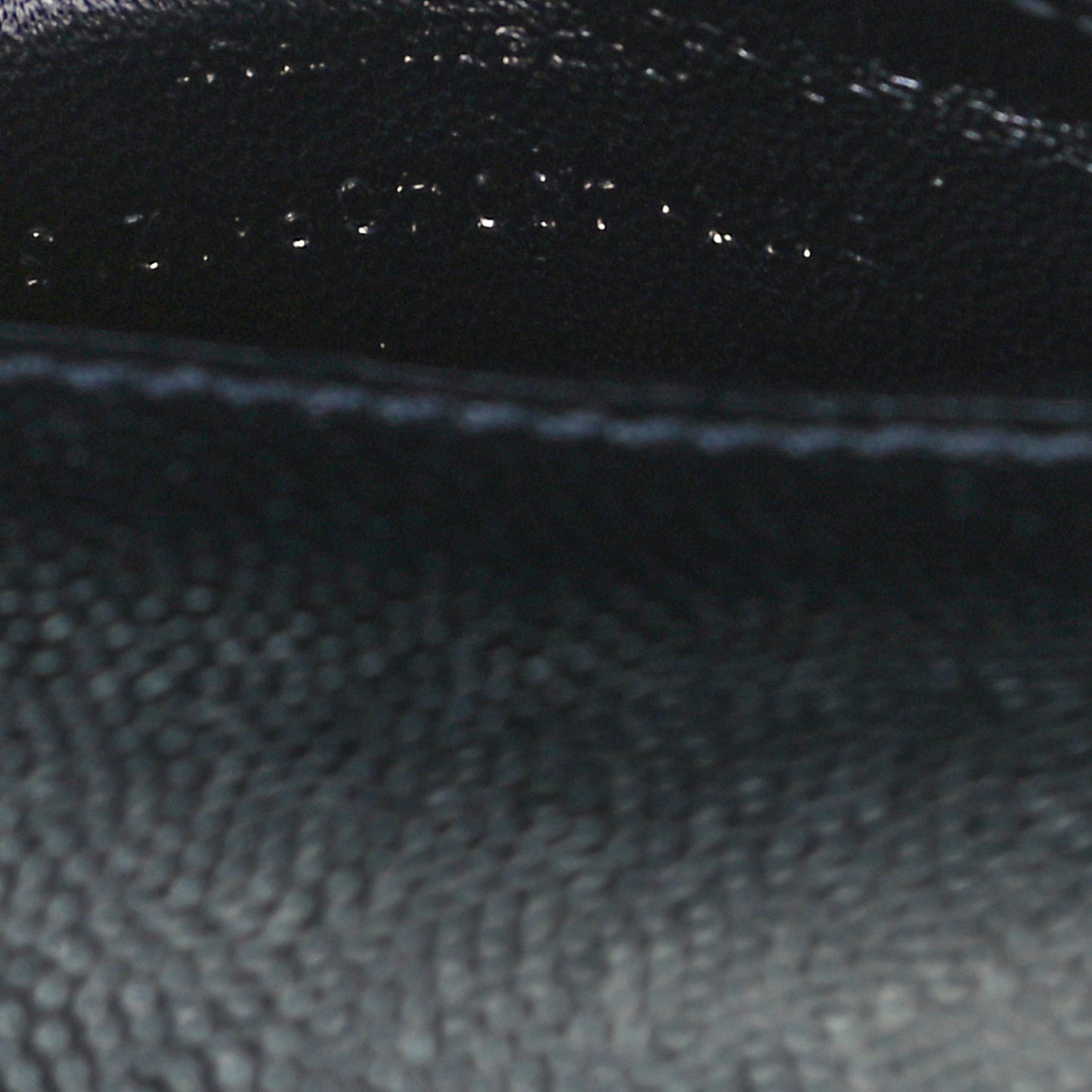 Grain De Poudre Classic Monogram Kate Clutch Black