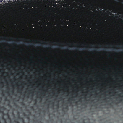 Saint Laurent Grain De Poudre Classic Monogram Kate Clutch Black 8 of 12