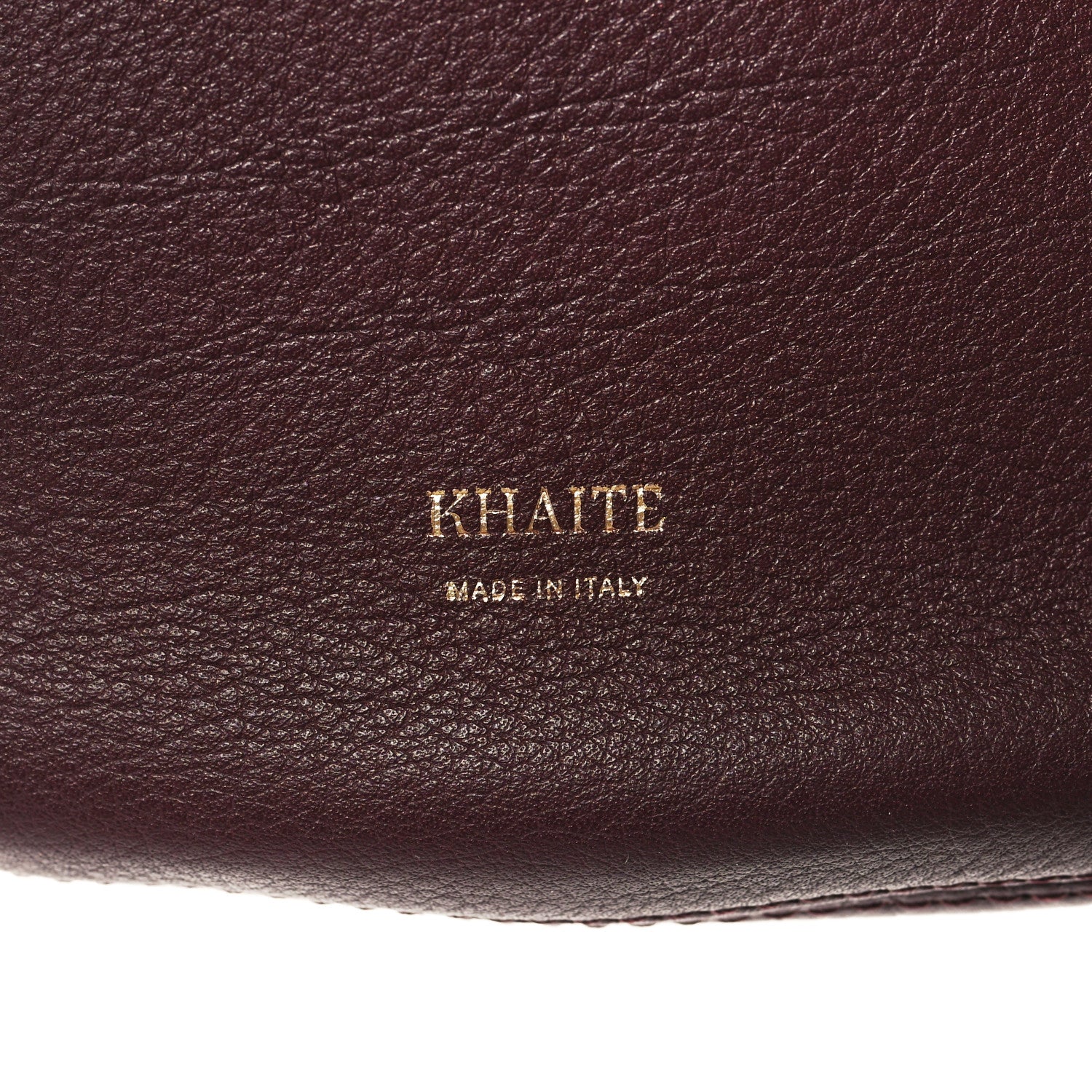 Khaite Pebbled Calfskin August Hobo Eggplant 6 of 9