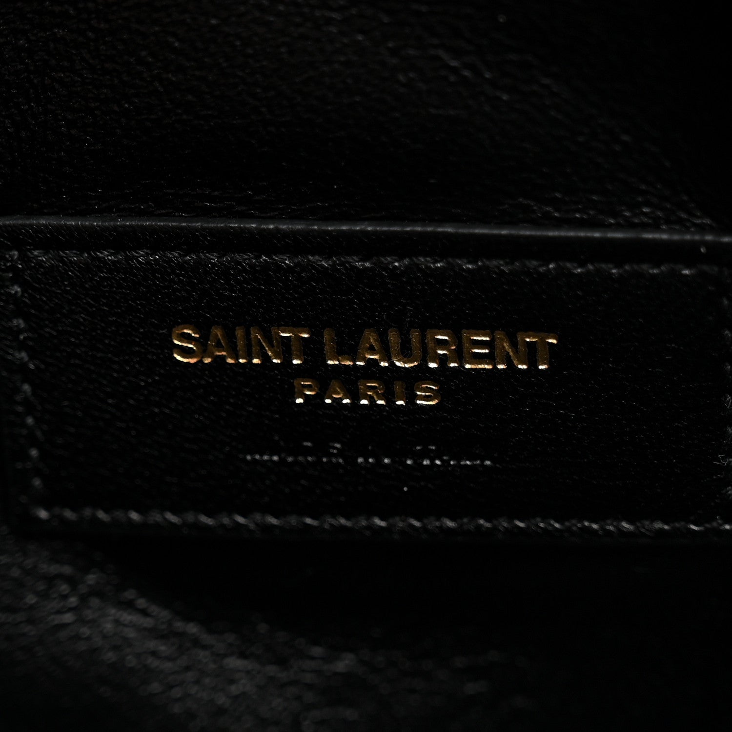 Saint Laurent Lambskin Quilted Gaby Zipped Pouch Hot Wine 6 of 11