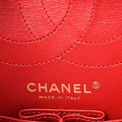 Chanel Aged Calfskin Quilted 2.55 Reissue 225 Flap Red 6 of 10