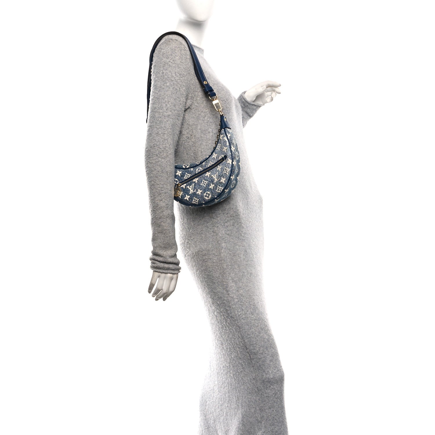 Louis Vuitton Monogram Jacquard Denim Loop Bleu 1847560 – FASHIONPHILE
