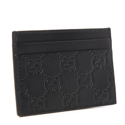 Gucci Guccissima Card Holder Black 3 of 6
